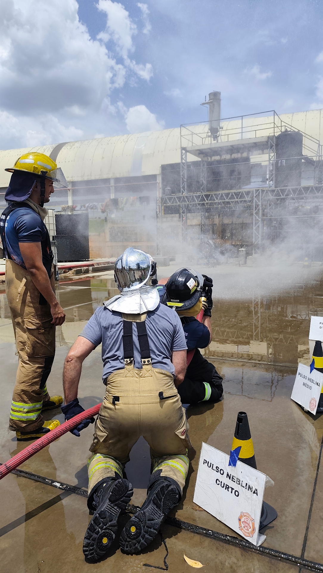 Treinamento de pulso neblina · 3DWF